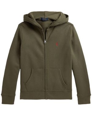 Polo Ralph Lauren Boys' 8-20 Fleece Full-zip Hoodie - Green