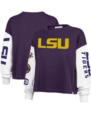 '47 Lsu Tigers Sydney Long Sleeve T-shirt - Purple