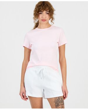 ID Ideology Essential Cotton Short-sleeve T-shirt - White