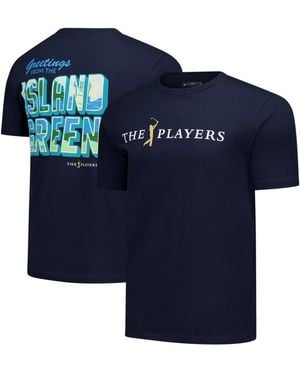 Flomotion & The Players Greetings From The Island Green T-shirt - Blue