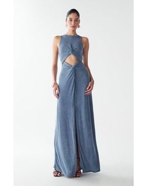 ST MRLO Malia Maxi Dress - Blue