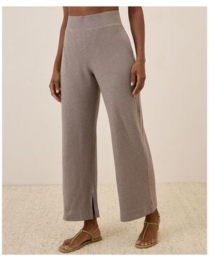Pact Organic Cotton Airplane Wide Leg Pant - Natural