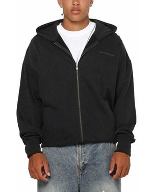 Saint Morta Crossbearer Zip Hoodie - Black