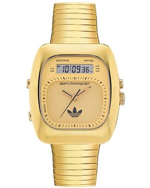 adidas Retro Wave Three Watch Aosy25014 Stainless Steel - Metallic