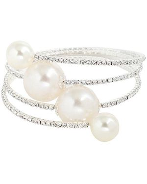 SOH Gold-plated Pearl Bracelet - White