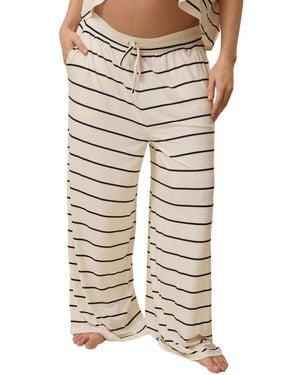 Kindred Bravely Maternity Aria Casual Lounge Pants Limited Edition Color - Natural