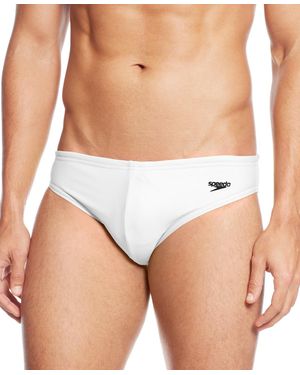 Speedo Swimwear, Solar Swim Briefs - White
