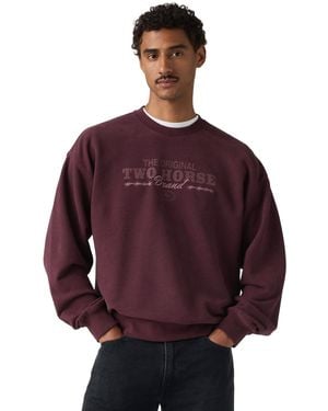 Levi's Sunset Graphic Crewneck Sweatshirt - Purple