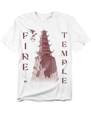 Avatar: The Last Airbender Fire Temple T-shirt - White