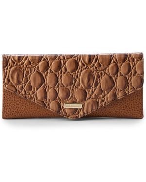 Brahmin Veronica Cumulus Envelope Mini Wallet - Brown
