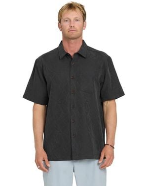 Quiksilver Island Jungle Woven Shirt - Blue