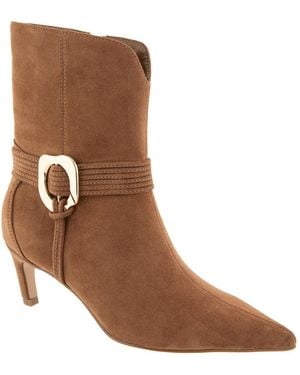 BCBGMAXAZRIA Zoryn Mid Calf Bootie - Brown