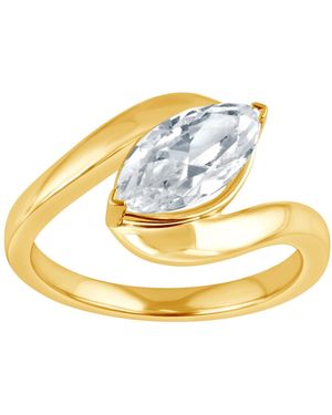 Badgley Mischka Lab Grown White Diamond Solitaire Ring (1-3/4 Ct. T.w. - Metallic