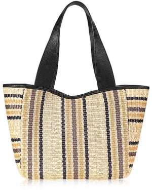 Gigi New York Mercer Raffia Extra-large Tote Handbag - Multicolor