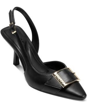 DKNY Neaira Pointed Toe Pumps - Black
