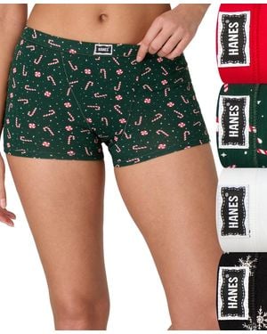 Hanes 4-piece Boxer Brief Underwear Assorted Bonus Pack - Green