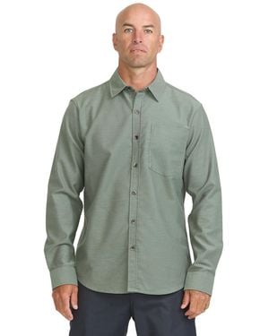 Quiksilver Brushed Sateen Regular-fit Shirt - Green