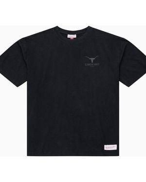 Mitchell & Ness Texas Longhorns Monochrome Icon T-shirt - Black