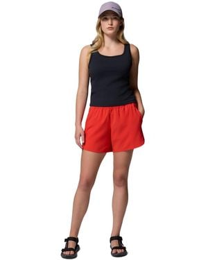 Columbia Vital Valley Regular Fit Pull-on Shorts - Red