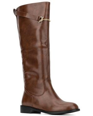 TORGEIS Serafina Tall Boot - Brown