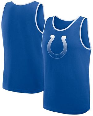 LOGO ATHLETIC Indianapolis Colts Unmatched Success Tank Top - Blue