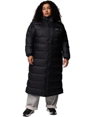 Columbia Plus Size Pike Lake Iii Hooded Puffer Coat - Black