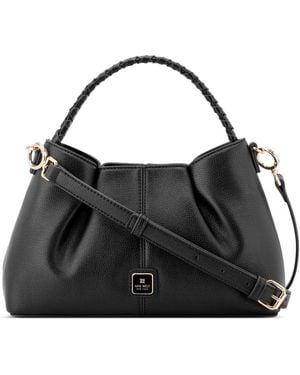 Nine West Dorsey Satchel Bag - Black
