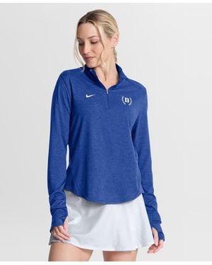 Nike Duke Blue Devils Swift Dri-fit Half-zip Pullover
