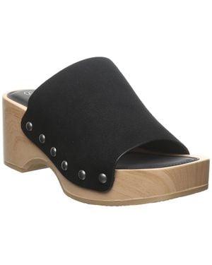 BEARPAW Tilda Platform Wedge Sandals - Black