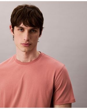 Calvin Klein Short Sleeve Supima Cotton Interlock T-shirt - Multicolor