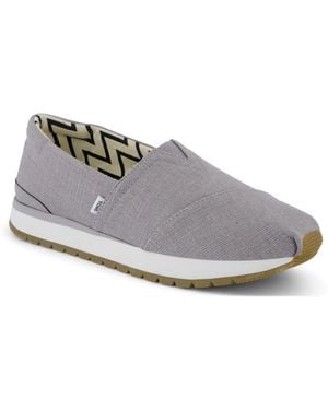 TOMS Resident Plus Almond Toe Sneakers - Gray