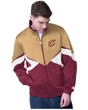 Starter Cleveland Cavaliers Rush Applique Full-zip Track Jacket - Purple