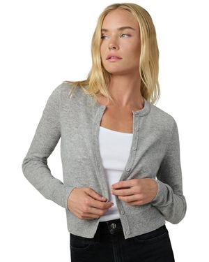 Joe's Jeans Dani Cashmere Fitted Cardigan - Gray