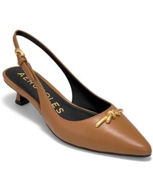 Aerosoles Raya Knot Slingback Dress Pumps - Metallic