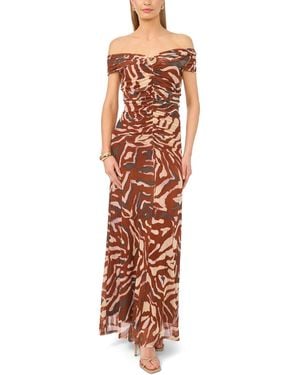 Parker Off-the-shoulder Maxi Dress - Multicolor