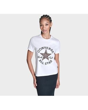 Converse Animal Infill T-shirt - White
