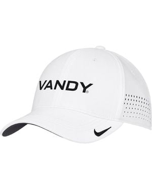 Nike Vanderbilt Commodores On-field Stretch Twill Baseball Cap - White