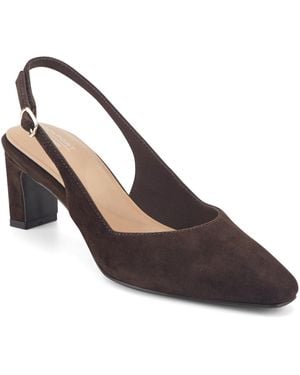 Rockport Total Motion Mayla Slingback Classic Dress Pumps - Brown