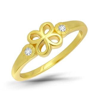 Macy's Plated Cubic Zirconia Band Ring - Metallic