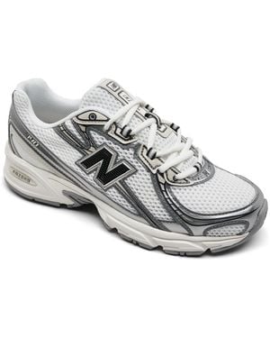 New Balance 740 Casual Sneakers From Finish Line - White