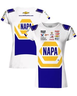 Hendrick Motorsports Team Collection White/blue Chase Elliott Napa Uniform T-shirt