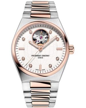 Frederique Constant Swiss Automatic Highlife Diamond (1/20 Ct. T.w. - Metallic