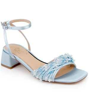 Badgley Mischka Fallon Dress Sandals - Blue