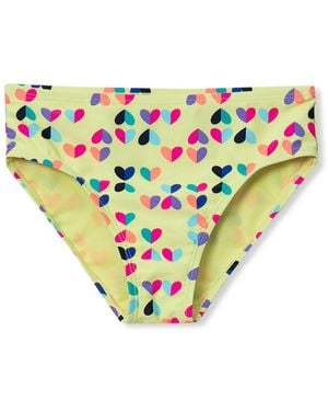 Lands' End Girls Chlorine Resistant Bikini Bottoms - White