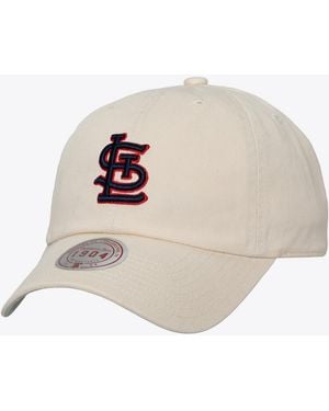 Mitchell & Ness And St. Louis Cardinals Off-season 1904 Strapback Adjustable Hat - White