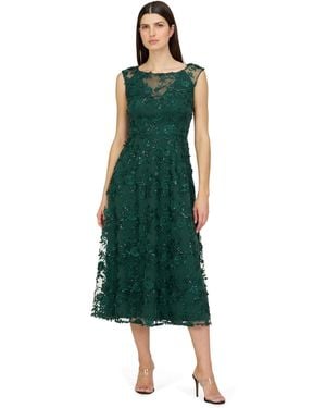 JS Collections Â Viviana Off-the-shoulder Cocktail Dress - Green