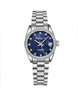 Stuhrling Quartz - Blue