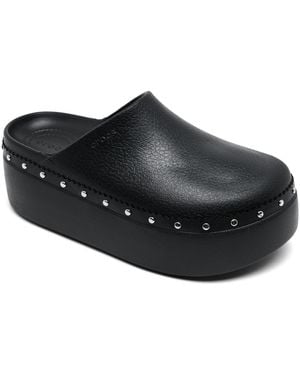 Crocs™ Dylan Platform Studded Clogs From Finish Line - Black
