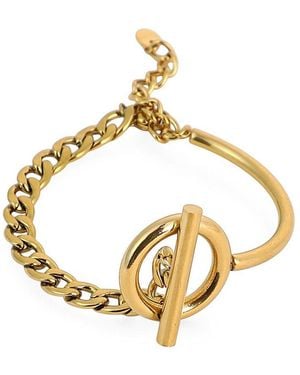 SOH The Interlock-bar Chain Bracelet - Metallic