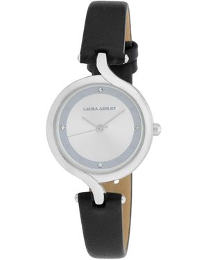 Laura Ashley Women’s Gray Faux Leather Strap Watch 24mm Laura Ashley Quartz Leather Watch in Gray | Lyst main image 4